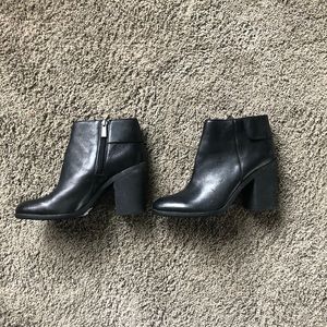 Vince Camuto Black Ankle Booties